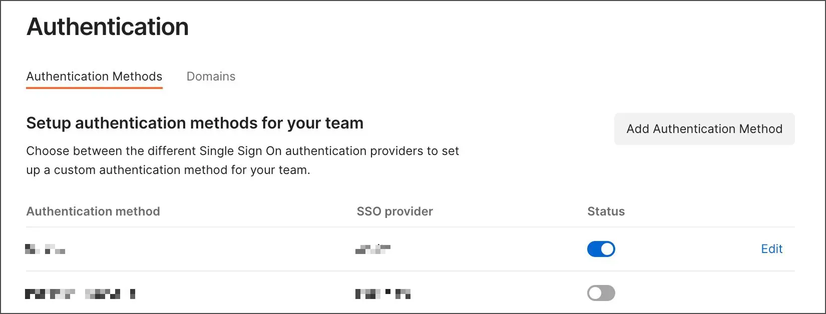 فعال کردن authentication method برای SSO در Postman