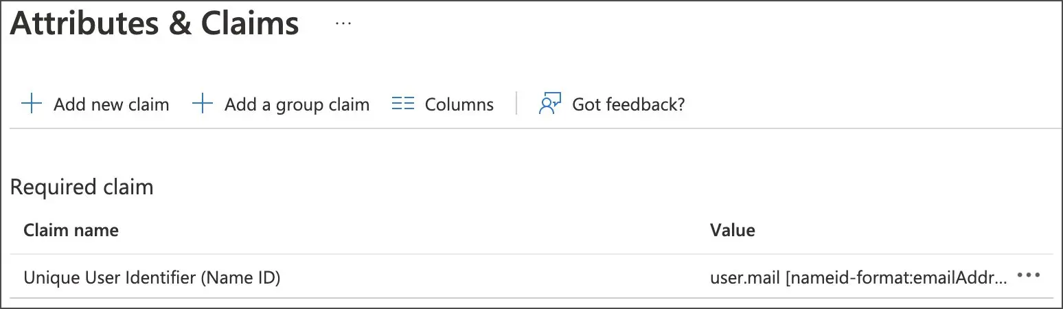 تنظیم Attributes and Claims در Microsoft Entra ID برای SSO پستمن