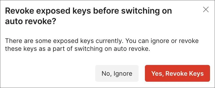 تایید auto revoke برای API keyهای افشا شده در Postman
