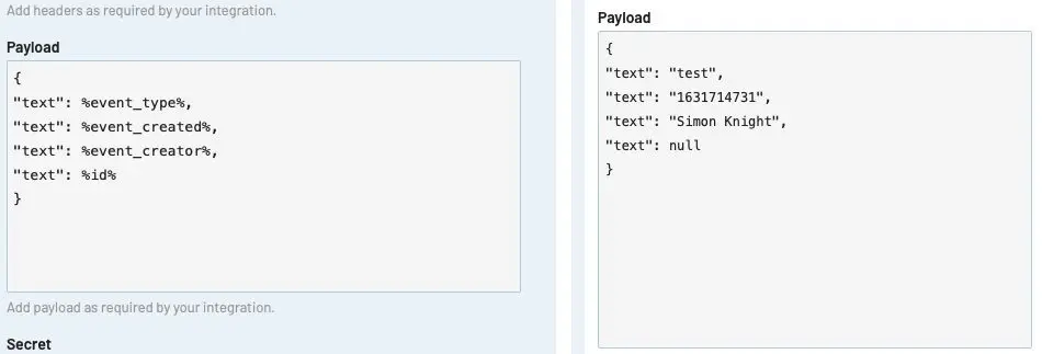 payload