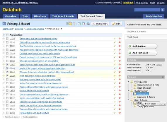 TestRail 2.3 now available 3 suite small1
