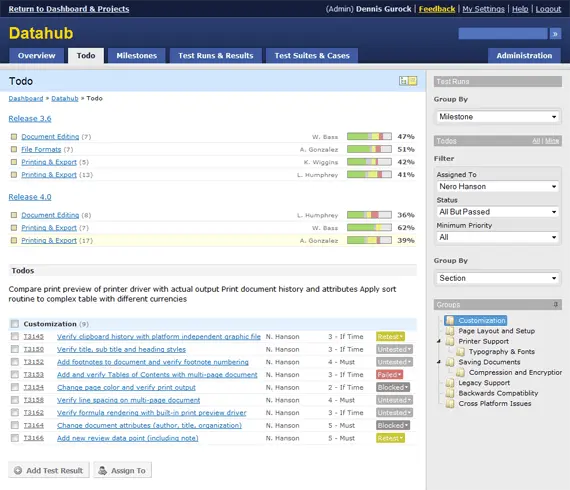 TestRail 2.3 now available 5 todo small