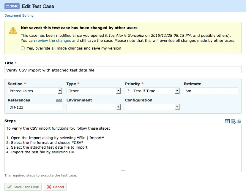 TestRail 5.1 - Introducing TestRail FastTrack for Incredibly Productive Testing 6 locking