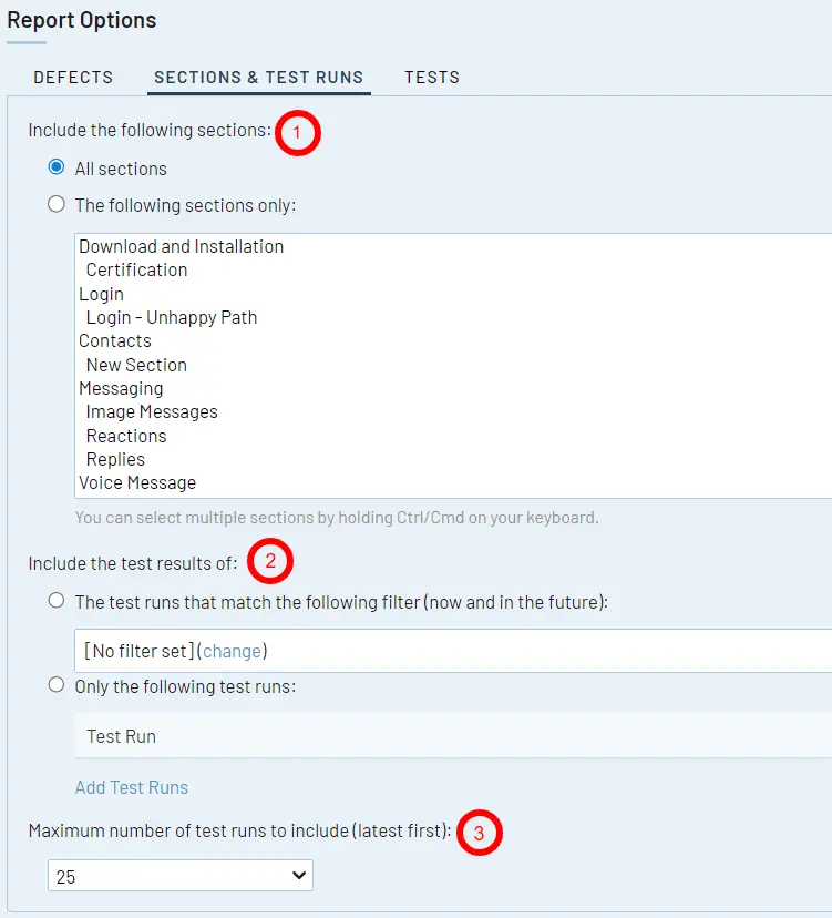 Defects_Summary_ReportOptions_Sections.png